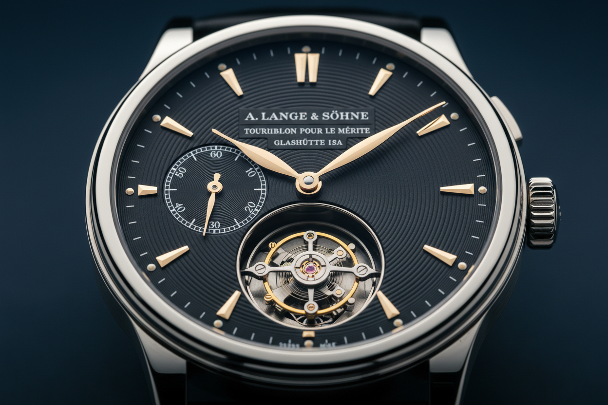 A. Lange & Söhne Tourbillon dial face